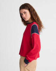 The Relaxed Crewneck Long Sleeve Tee