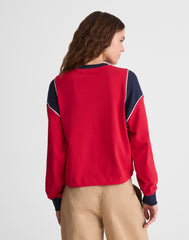 The Relaxed Crewneck Long Sleeve Tee