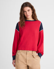 The Relaxed Crewneck Long Sleeve Tee