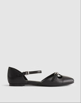 The Hester Ankle-Strap d'Orsay Flat