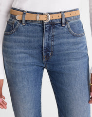 Domed-Buckle Belt