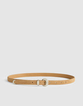 Domed-Buckle Belt