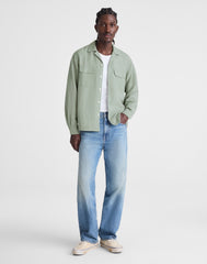 The Long-Sleeve Camp Shirt in Archive Linen Blend