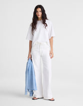 The Ultimate Wide-Leg Jean in Tile White