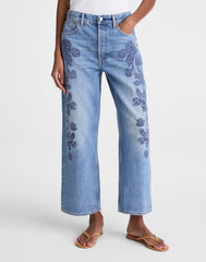 Low-Slung Baggy Crop Jean