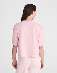 Madewell x Shopbop Boxy Crop Tee in Allday Jersey