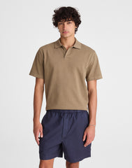 Pull-On Short in Poplin