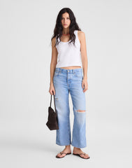The Easy Crop Scoopneck Tank in Soft Slub