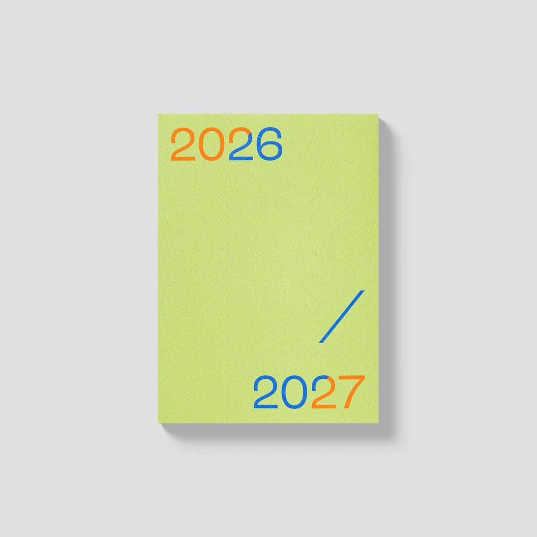 mishmash 2026/2027 planner Time Block - Lime