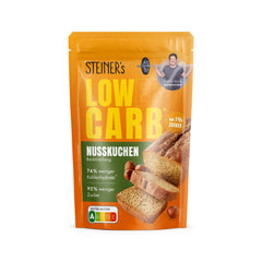 STEINER´s Low Carb Nusskuchen Backmischung