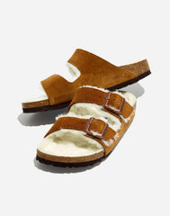 Birkenstock® Suede Arizona Sandals in Shearling