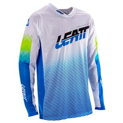 LEATT SHIRT MOTO 4.5 X-FLOW PIXEL BLUE