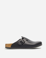 Birkenstock® Boston Grip Leather Clogs