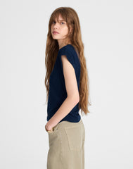 Side-Cinch Muscle Tee