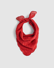 Organic Cotton Eyelet Bandana