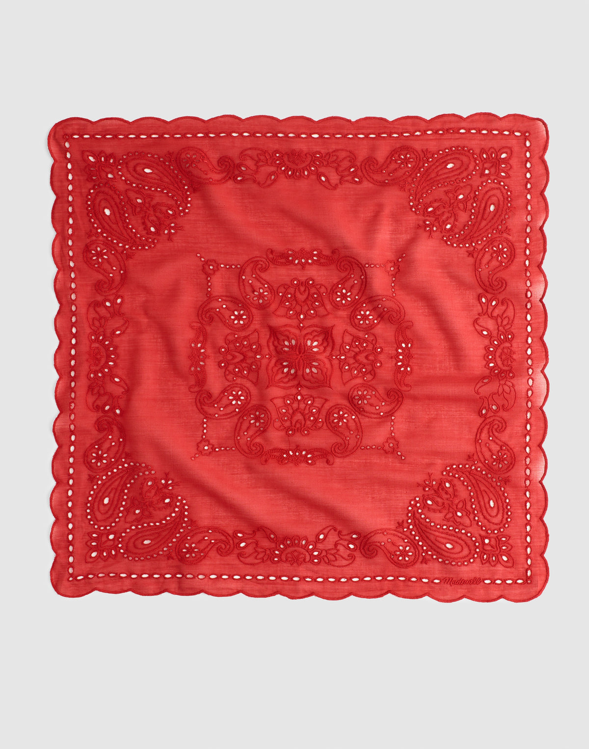 Organic Cotton Eyelet Bandana