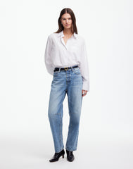 The Tall Darted Barrel-Leg Jean