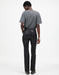Kick Out Full-Length Pants in Leather