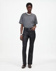 Kick Out Full-Length Pants in Leather
