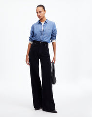 Superwide-Leg Pants in Corduroy