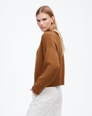 SoftWool Boxy Crewneck Sweater
