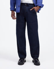The Utility Pant in Indigo-Dyed Canvas