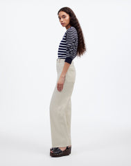 The Emmett Wide-Leg Full Length Jean: Patch Pocket Edition
