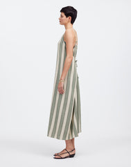 Zulu & Zephyr Eucalyptus Stripe Organic Cotton Dress