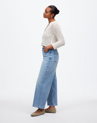 The Curvy Perfect Vintage Wide-Leg Crop Jean