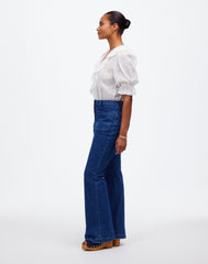 Curvy Flea Market Flare Jeans in Enola Wash