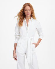 Utility Coverall Straight-Leg Jumpsuit