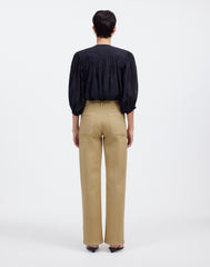 The Emmett Wide-Leg Pant: Patch Pocket Edition