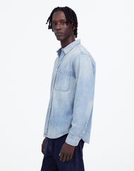 Denim Button-Up Shirt in Reyner Wash