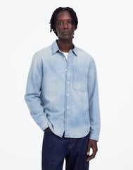 Denim Button-Up Shirt in Reyner Wash