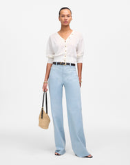 The Emmett Wide-Leg Pant: Patch Pocket Edition