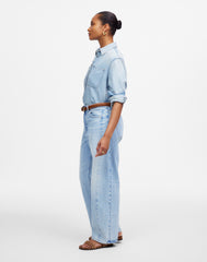 The Curvy Pieced Barrel-Leg Jean