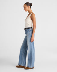The Emmett Wide-Leg Full Length Jean: Patch Pocket Edition