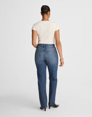 The Curvy Longline Straight Jean