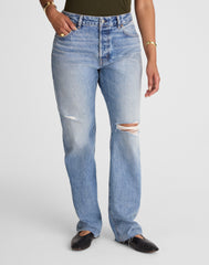 The Curvy Dean Easy Straight Jean