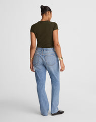 The Curvy Dean Easy Straight Jean