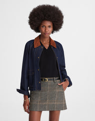 Suiting Mini Skirt in Plaid