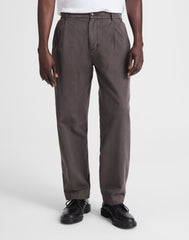 Pleated Twill Trousers