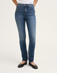 The Pencil Jean in Super Stretch Denim