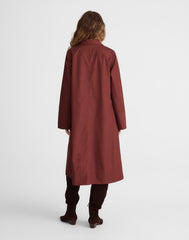 Poplin Long-Sleeved Shirtdress