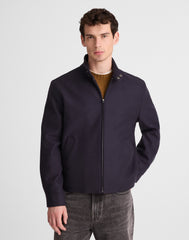 Harrington Jacket in Wool Blend
