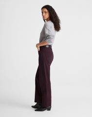 Petite Pieced Barrel-Leg Jeans