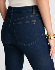 The Tall Stretch Flare Jean in Rinse Wash