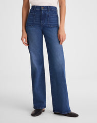 The Emmy Wide-Leg Jean in Super Stretch Denim