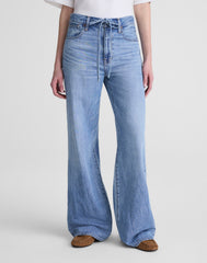 The Tall Ultimate Wide-Leg Jean in Airy Denim