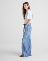 The Tall Ultimate Wide-Leg Jean in Airy Denim